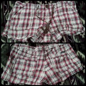 Plaid Beach Shorts